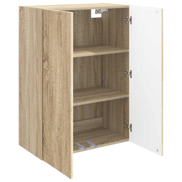 Dulap montat pe perete Stejar Sonoma 66 x 34,5 x 90 cm - WALTI WALTI