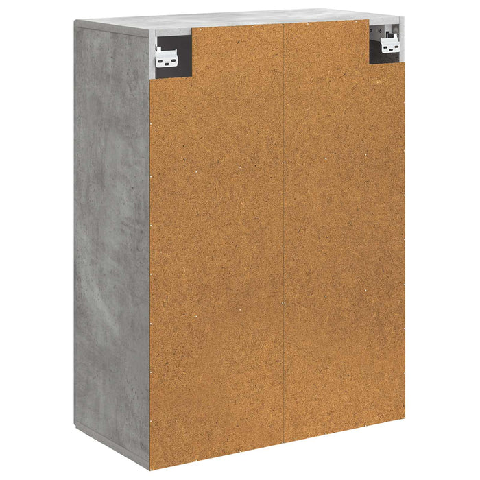 Dulap montat pe perete Gri Beton 66 x 34,5 x 90 cm WALTI