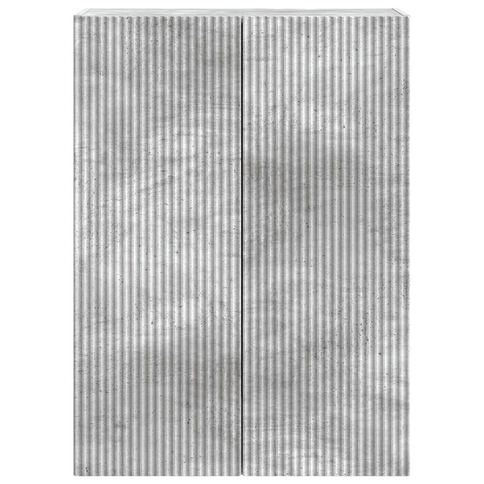 Dulap montat pe perete Gri Beton 66 x 34,5 x 90 cm WALTI