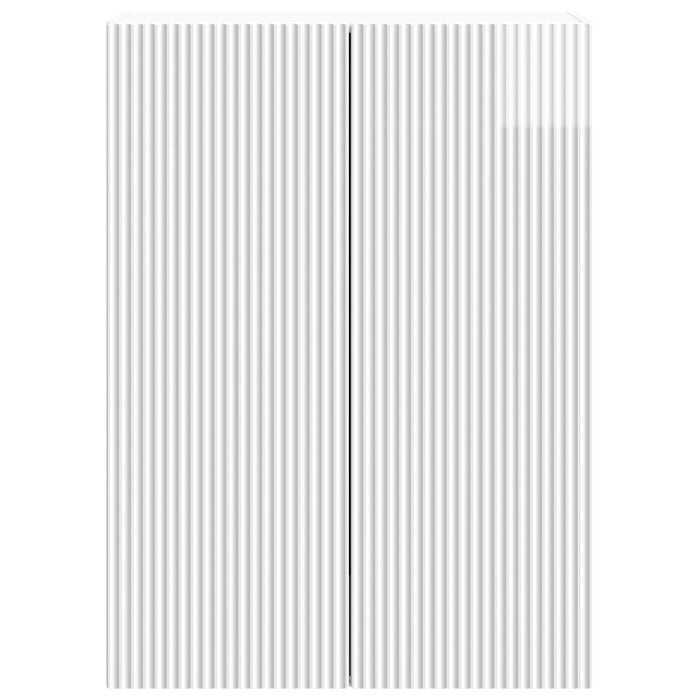 Dulap montat pe perete Alb foarte lucios 66 x 34,5 x 90 cm - WALTI WALTI