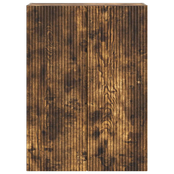 Dulap montat pe perete Stejar fumuriu 66 x 34,5 x 90 cm WALTI