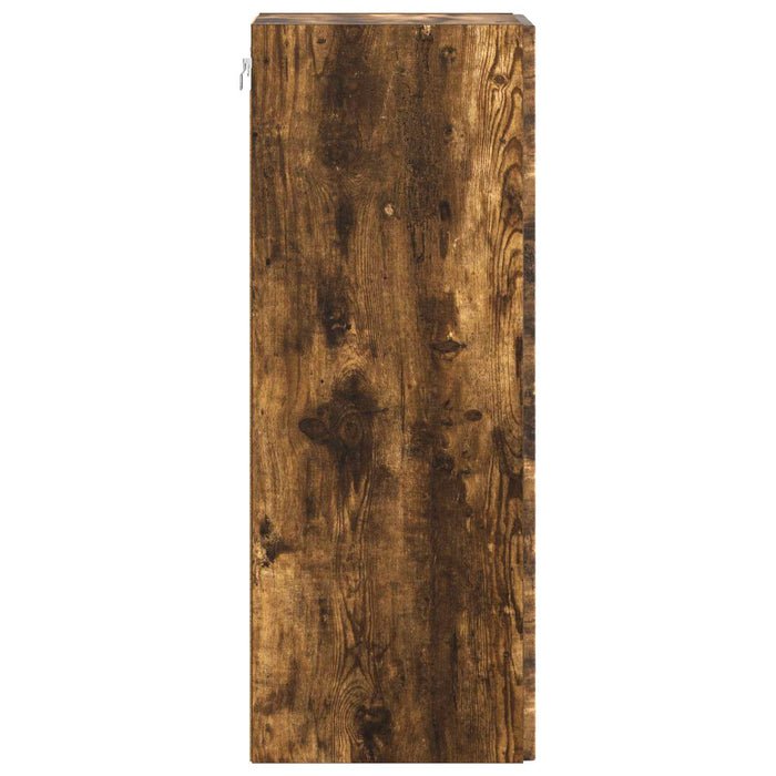 Dulap montat pe perete Stejar fumuriu 66 x 34,5 x 90 cm WALTI