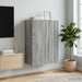Dulap montat pe perete Sonoma gri 66 x 34,5 x 90 cm - WALTI WALTI