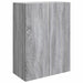 Dulap montat pe perete Sonoma gri 66 x 34,5 x 90 cm - WALTI WALTI