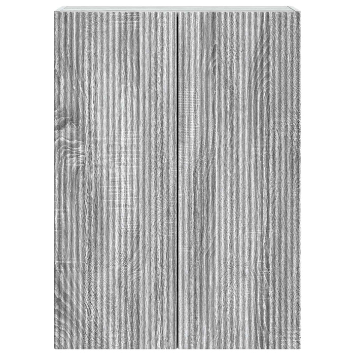 Dulap montat pe perete Sonoma gri 66 x 34,5 x 90 cm - WALTI WALTI