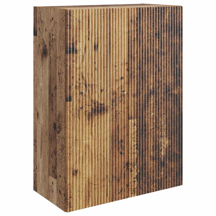 Dulap montat pe perete Lemn vechi 66 x 34,5 x 90 cm - WALTI WALTI
