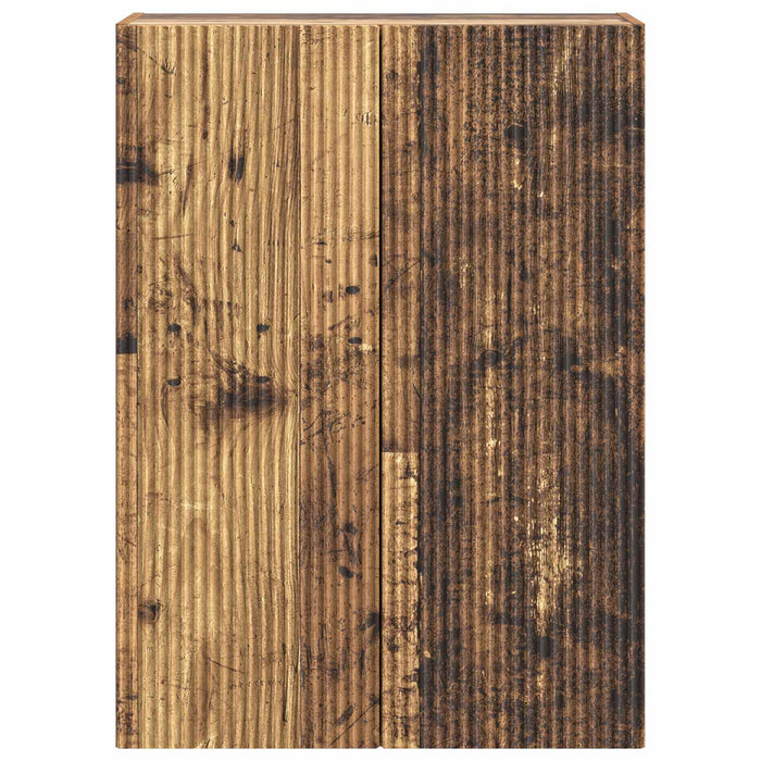 Dulap montat pe perete Lemn vechi 66 x 34,5 x 90 cm - WALTI WALTI