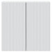Dulap montat pe perete Alb 59 x 31 x 60 cm Lemn prelucrat - WALTI WALTI