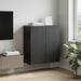Dulap montat pe perete Negru 59 x 31 x 60 cm Lemn prelucrat - WALTI WALTI