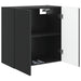 Dulap montat pe perete Negru 59 x 31 x 60 cm Lemn prelucrat - WALTI WALTI