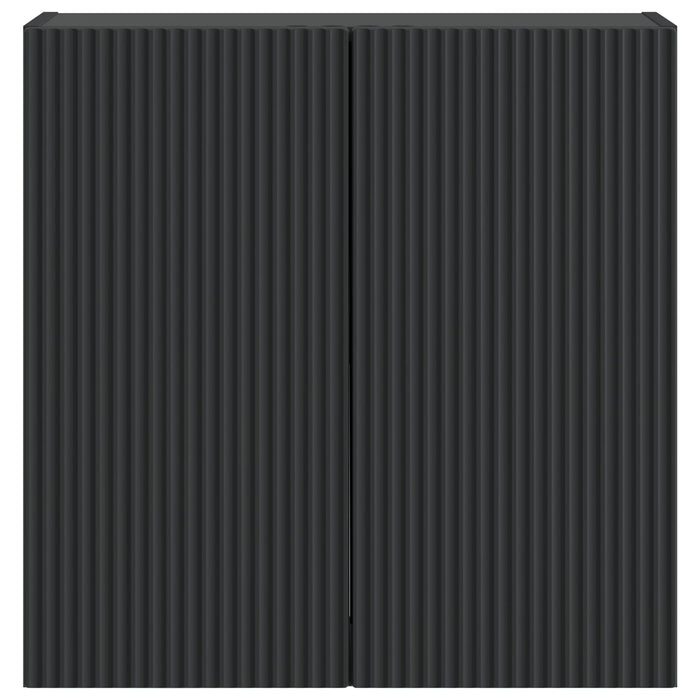Dulap montat pe perete Negru 59 x 31 x 60 cm Lemn prelucrat - WALTI WALTI