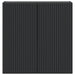 Dulap montat pe perete Negru 59 x 31 x 60 cm Lemn prelucrat - WALTI WALTI