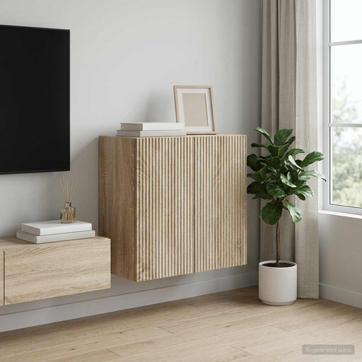 Dulap montat pe perete Stejar Sonoma 59 x 31 x 60 cm - WALTI WALTI