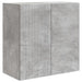 Dulap montat pe perete Gri Beton 59 x 31 x 60 cm Lemn prelucrat - WALTI WALTI