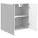 Dulap montat pe perete Alb foarte lucios 59 x 31 x 60 cm - WALTI WALTI