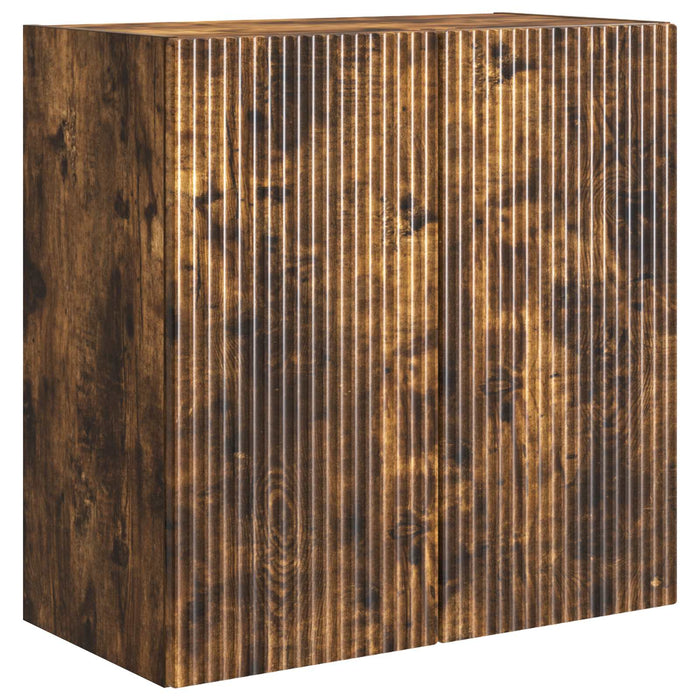 Dulap montat pe perete Stejar fumuriu 59 x 31 x 60 cm - WALTI WALTI