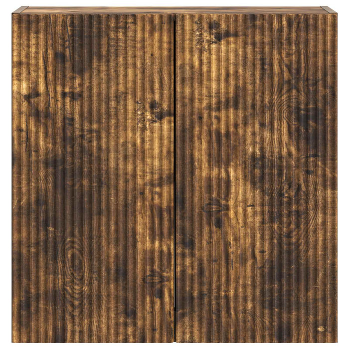 Dulap montat pe perete Stejar fumuriu 59 x 31 x 60 cm - WALTI WALTI