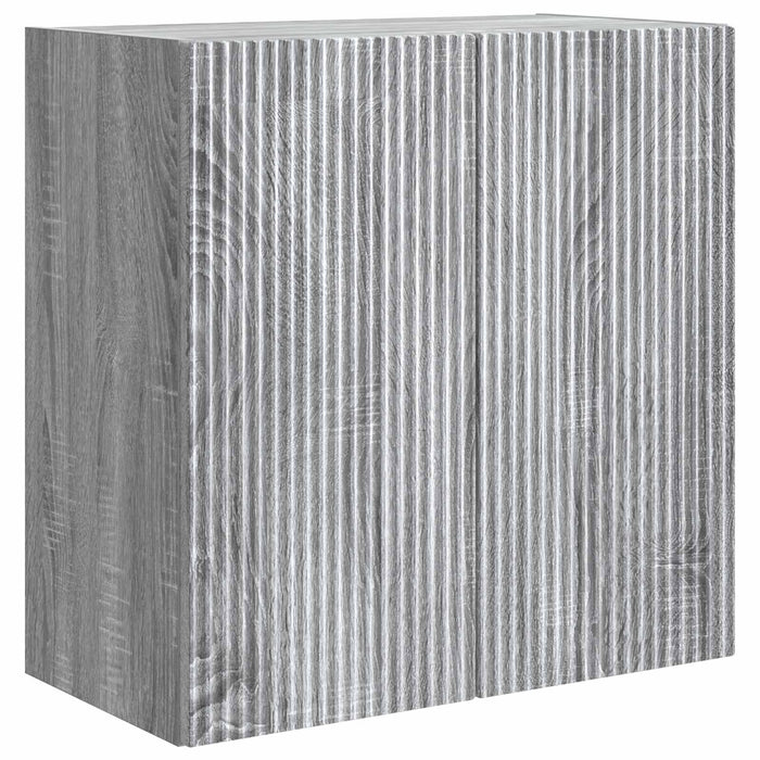 Dulap montat pe perete Sonoma gri 59 x 31 x 60 cm - WALTI WALTI