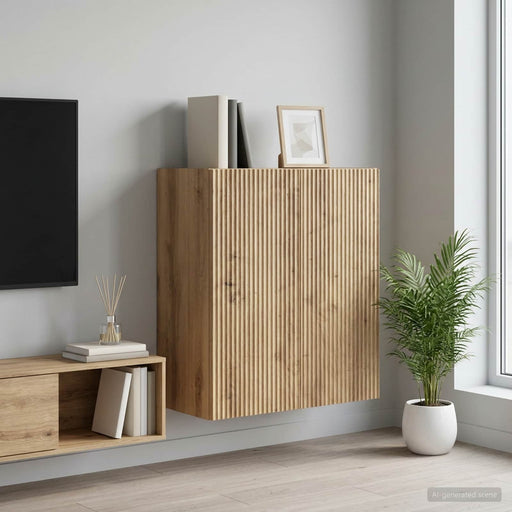 Dulap montat pe perete 59 x 31 x 60 cm Lemn prelucrat - WALTI WALTI