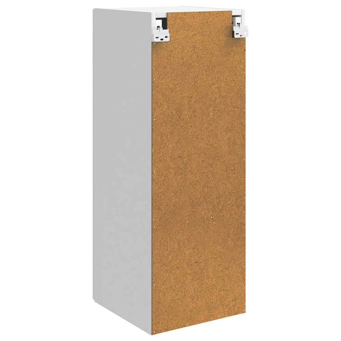Dulap montat pe perete Alb 33 x 34,5 x 90 cm Lemn prelucrat - WALTI WALTI