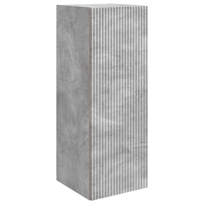 Dulap montat pe perete Gri Beton 33 x 34,5 x 90 cm WALTI