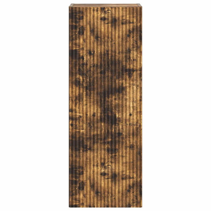 Dulap montat pe perete Stejar fumuriu 33 x 34,5 x 90 cm - WALTI WALTI