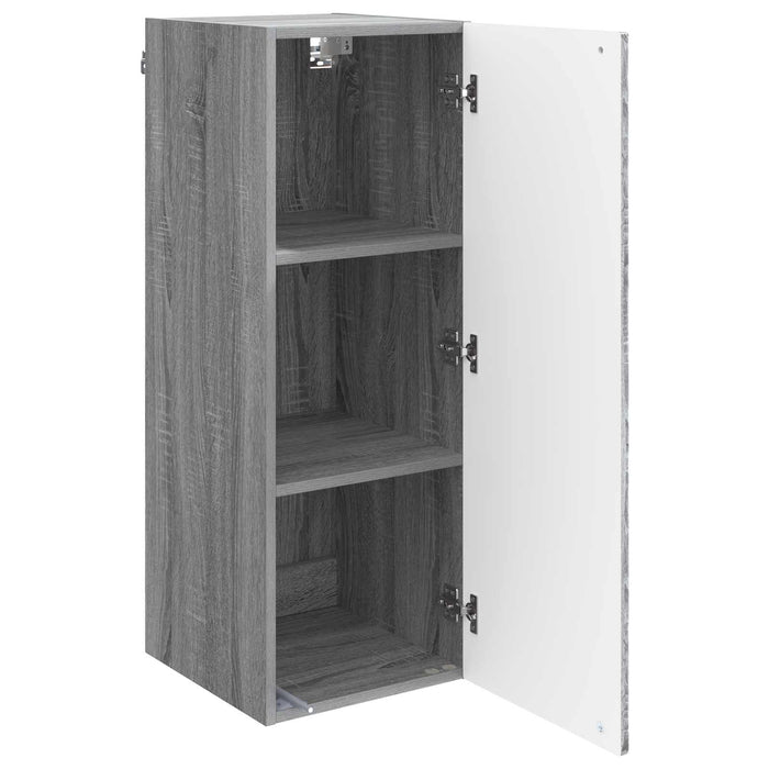 Dulap montat pe perete Sonoma gri 33 x 34,5 x 90 cm - WALTI WALTI