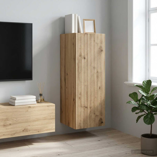Dulap montat pe perete 33 x 34,5 x 90 cm Lemn prelucrat - WALTI WALTI