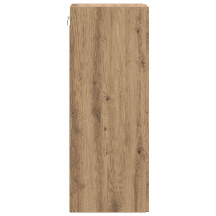 Dulap montat pe perete Stejar Artizanal 33 x 34,5 x 90 cm - WALTI WALTI