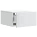 Dulap de noapte suspendat cu sertar 2 pcs Alb 33 x 34,5 x 20 cm - WALTI WALTI