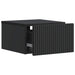 Dulap de noapte suspendat cu sertar Negru 33 x 34,5 x 20 cm - WALTI WALTI