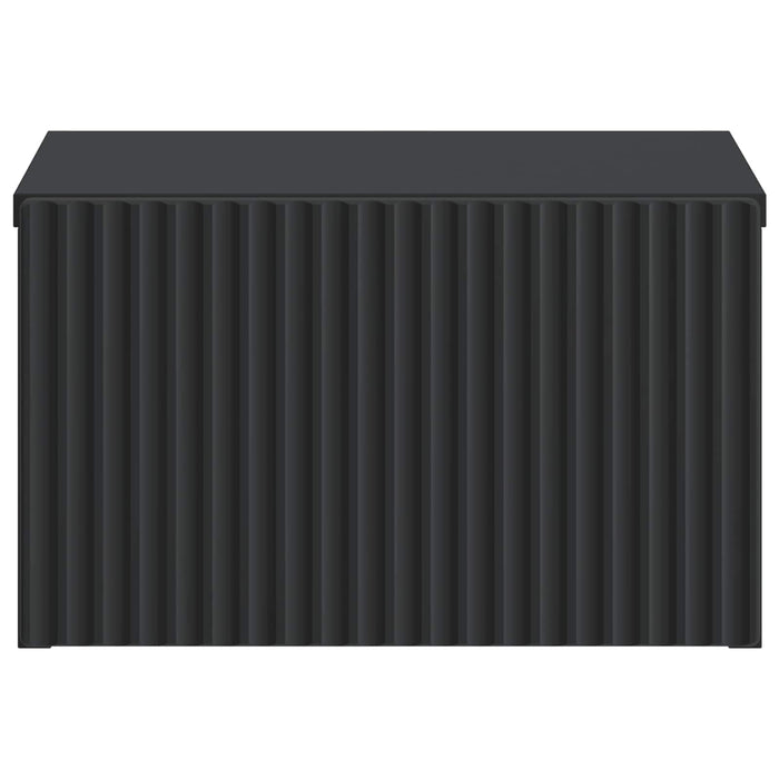 Dulap de noapte suspendat cu sertar Negru 33 x 34,5 x 20 cm - WALTI WALTI
