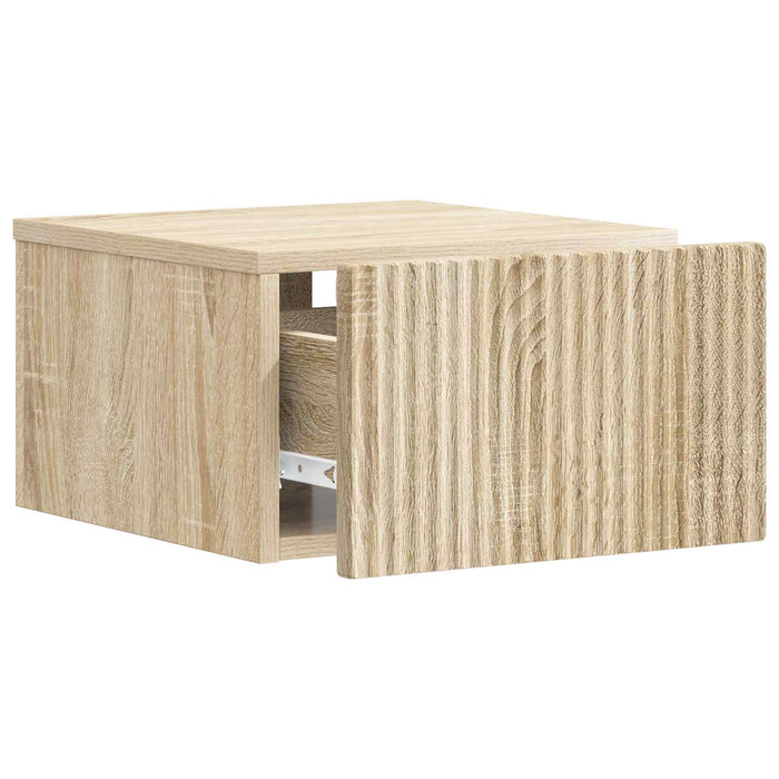 Dulap de noapte suspendat Stejar Sonoma 33 x 34,5 x 20 cm - WALTI WALTI