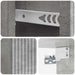 Dulap de noapte suspendat cu sertar Gri Beton 33 x 34,5 x 20 cm - WALTI WALTI
