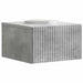 Dulap de noapte suspendat cu sertar Gri Beton 33 x 34,5 x 20 cm - WALTI WALTI