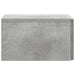 Dulap de noapte suspendat cu sertar Gri Beton 33 x 34,5 x 20 cm - WALTI WALTI