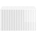 Dulap de noapte suspendat Alb foarte lucios 33 x 34,5 x 20 cm - WALTI WALTI