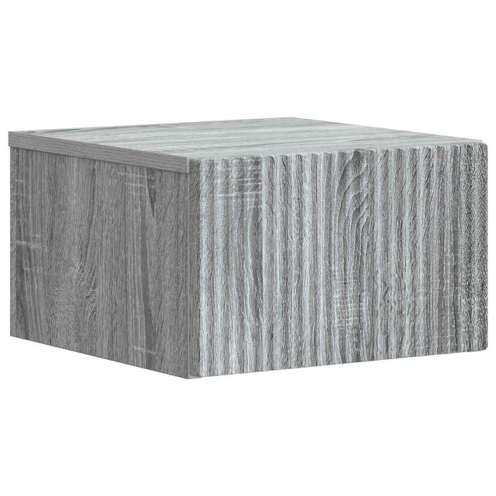 Dulap de noapte suspendat Sonoma gri 33 x 34,5 x 20 cm - WALTI WALTI