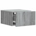 Dulap de noapte suspendat Sonoma gri 33 x 34,5 x 20 cm - WALTI WALTI