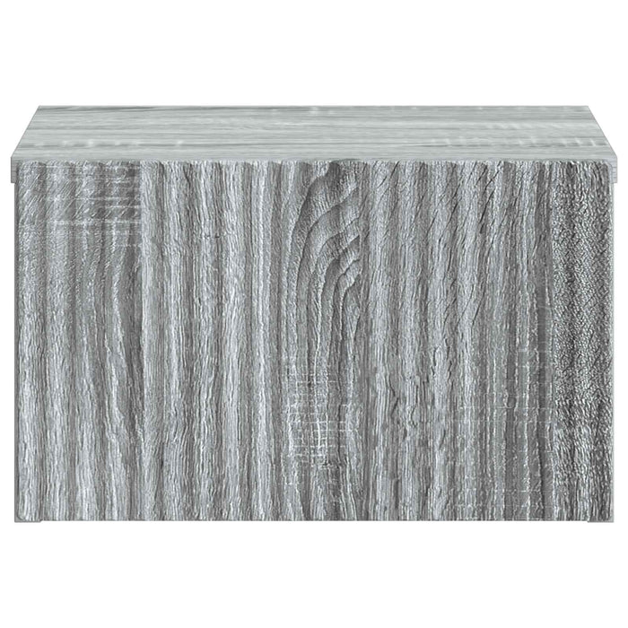 Dulap de noapte suspendat Sonoma gri 33 x 34,5 x 20 cm - WALTI WALTI