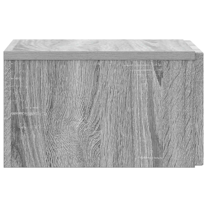 Dulap de noapte suspendat Sonoma gri 33 x 34,5 x 20 cm - WALTI WALTI