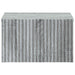 Dulap de noapte suspendat 2 pcs Sonoma gri 33 x 34,5 x 20 cm - WALTI WALTI