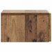 Dulap de noapte suspendat Lemn vechi 33 x 34,5 x 20 cm - WALTI WALTI