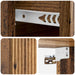 Dulap de noapte suspendat 2 pcs Lemn vechi 33 x 34,5 x 20 cm - WALTI WALTI