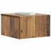 Dulap de noapte suspendat 2 pcs Lemn vechi 33 x 34,5 x 20 cm - WALTI WALTI