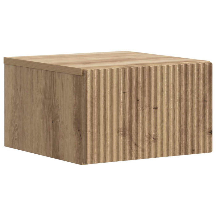 Dulap de noapte suspendat Stejar Artizanal 33 x 34,5 x 20 cm - WALTI WALTI