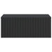 Dulap de noapte suspendat 2 pcs Negru 49 x 34,5 x 20 cm - WALTI WALTI