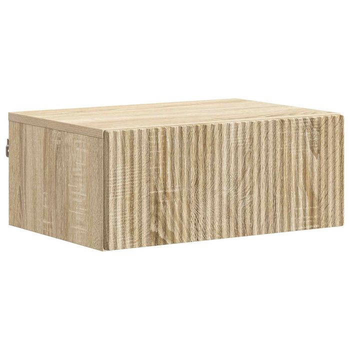 Dulap de noapte suspendat Stejar Sonoma 49 x 34,5 x 20 cm - WALTI WALTI