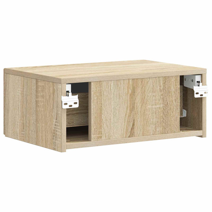 Dulap de noapte suspendat Stejar Sonoma 49 x 34,5 x 20 cm - WALTI WALTI