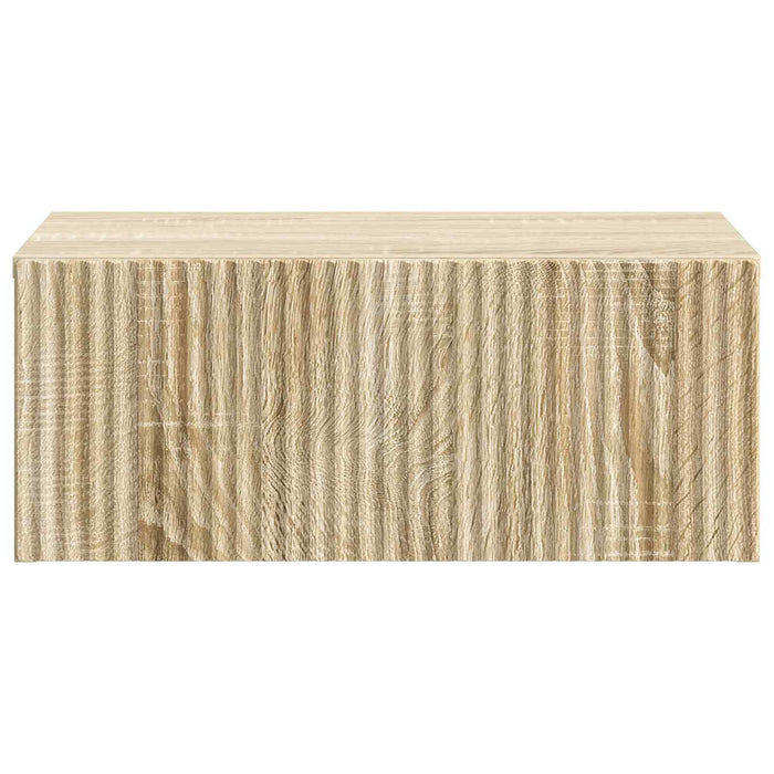 Dulap de noapte suspendat Stejar Sonoma 49 x 34,5 x 20 cm - WALTI WALTI
